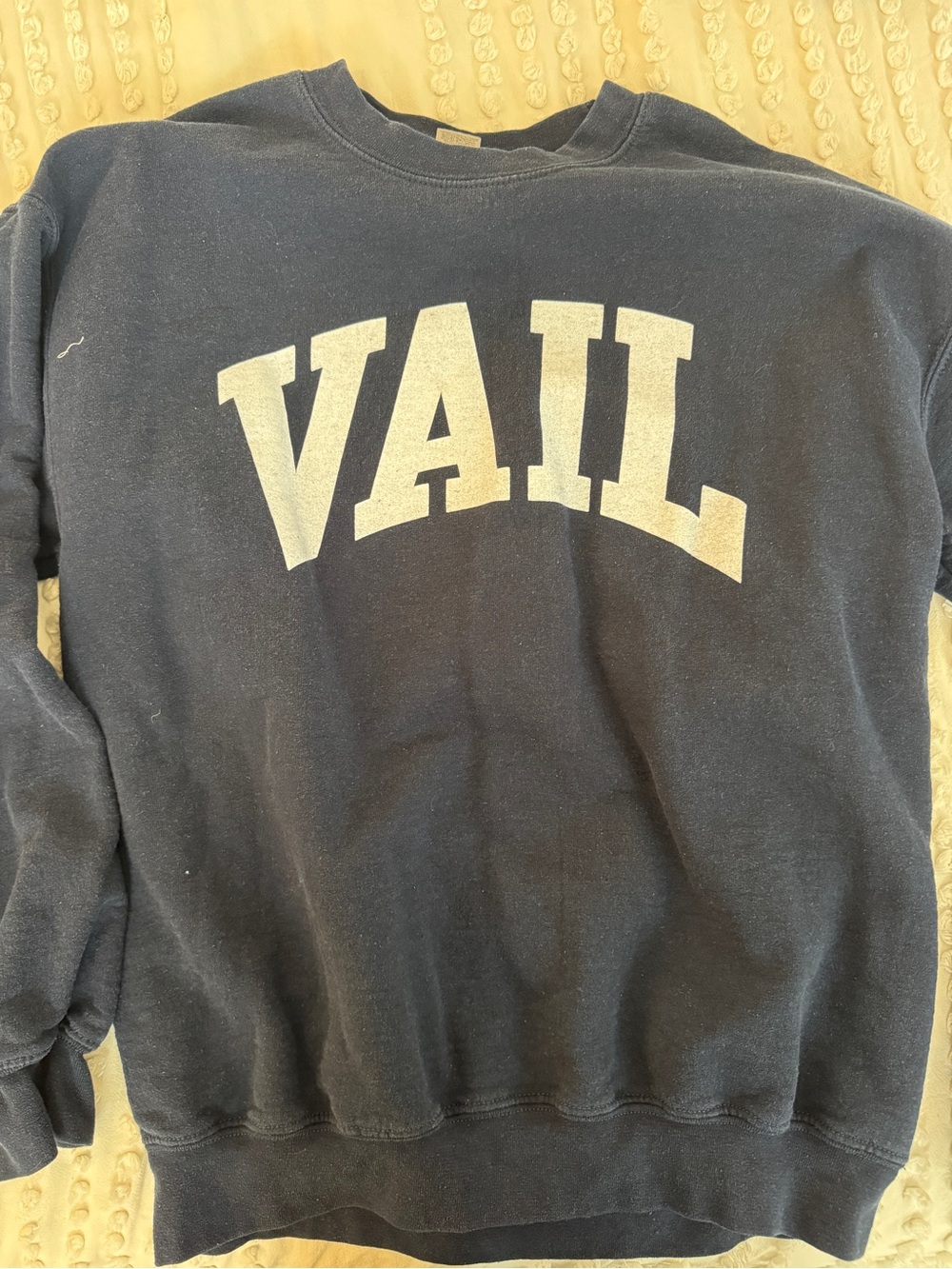 Navy Vail Crewneck